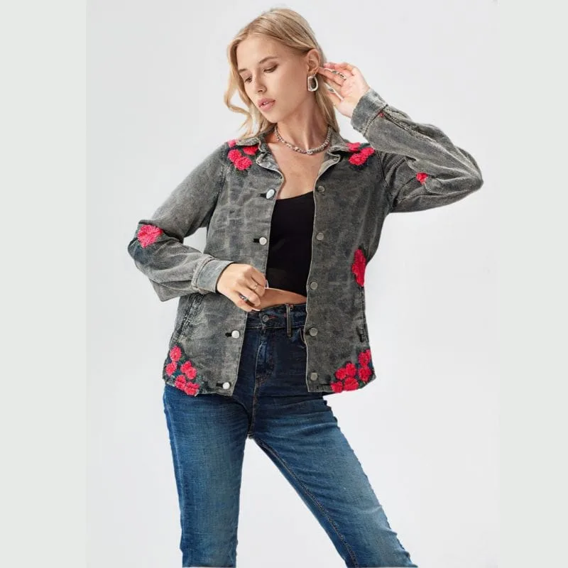 veste femme jeans n poker