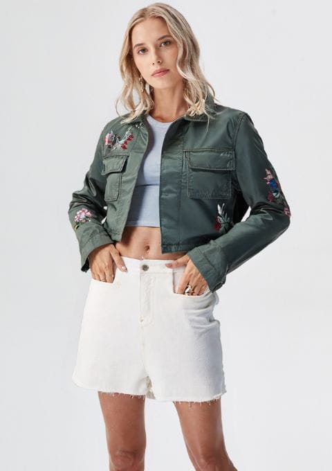 veste courte jennyfer bordé