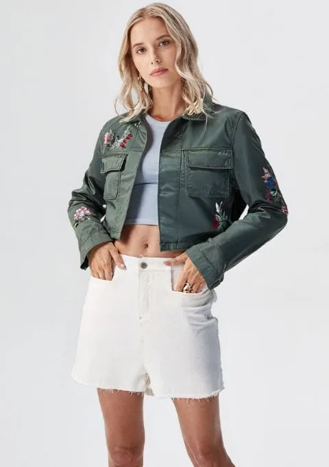 veste courte jennyfer bordé
