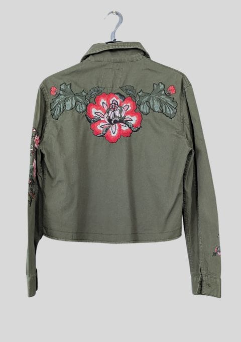 veste jennyfer kaki dos