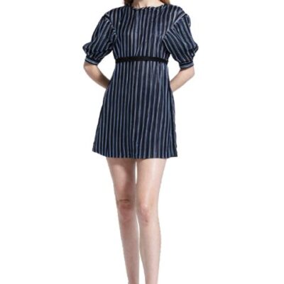 robe a rayure cache cache