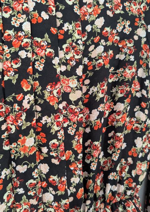 robe forever 21 haut plissé