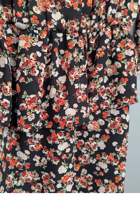 robe forever 21 volant de la robe