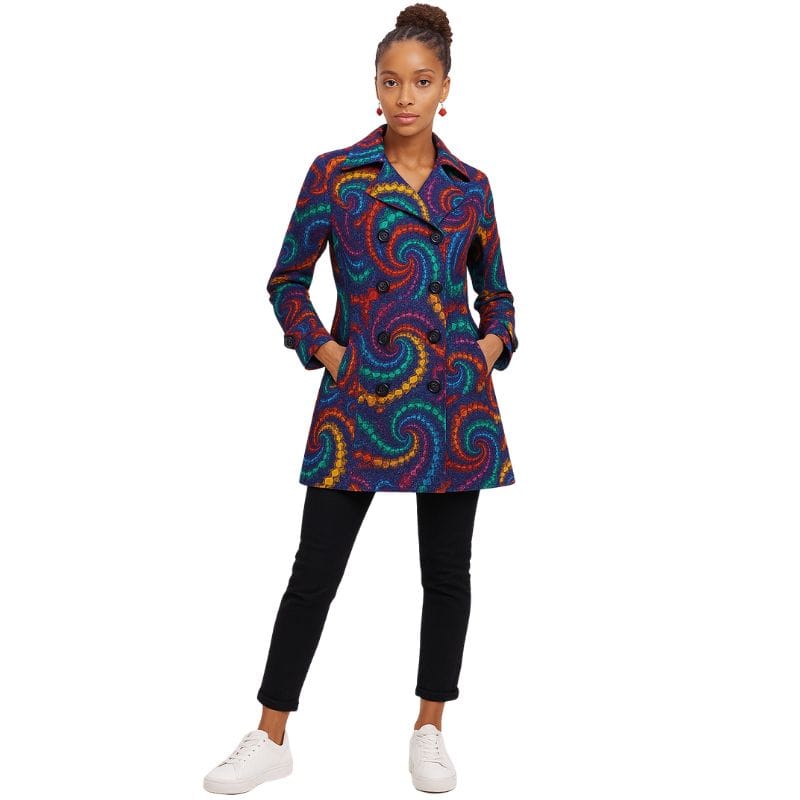 Veste estivale colorée