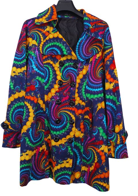 veste face multicolor