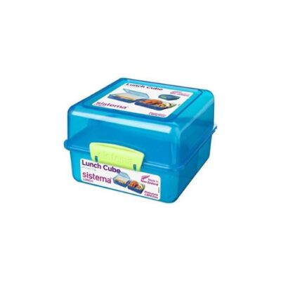 boite repas bleu