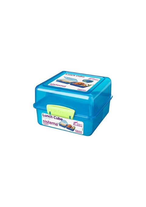 boite repas bleu
