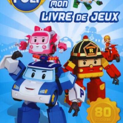 livre jeux robocar poli
