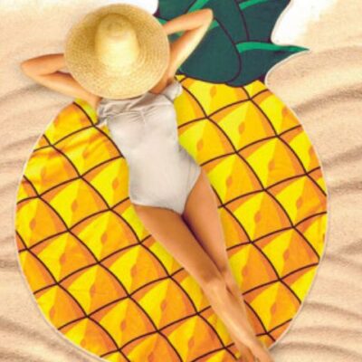 serviette de plage ananas