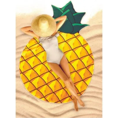 serviette de plage ananas