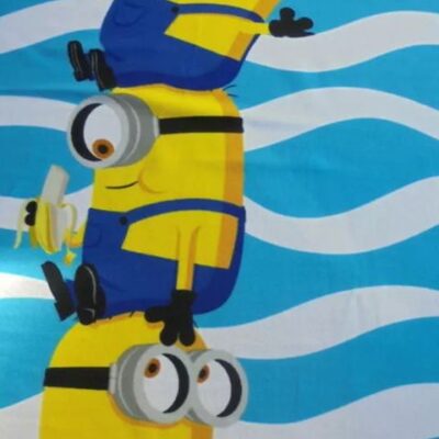 serviette de plage les minions