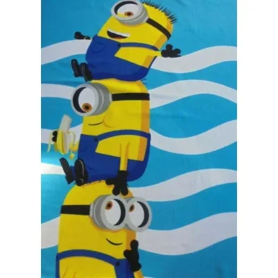 serviette de plage les minions