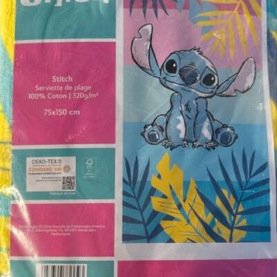 serviette de plage stitch