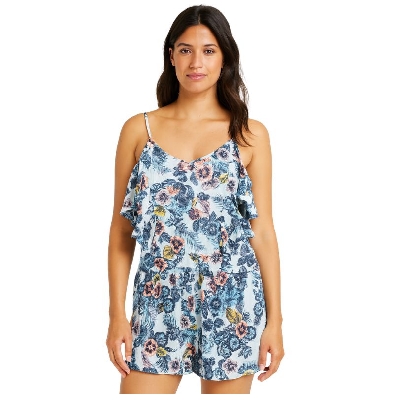 Combi short a fleur