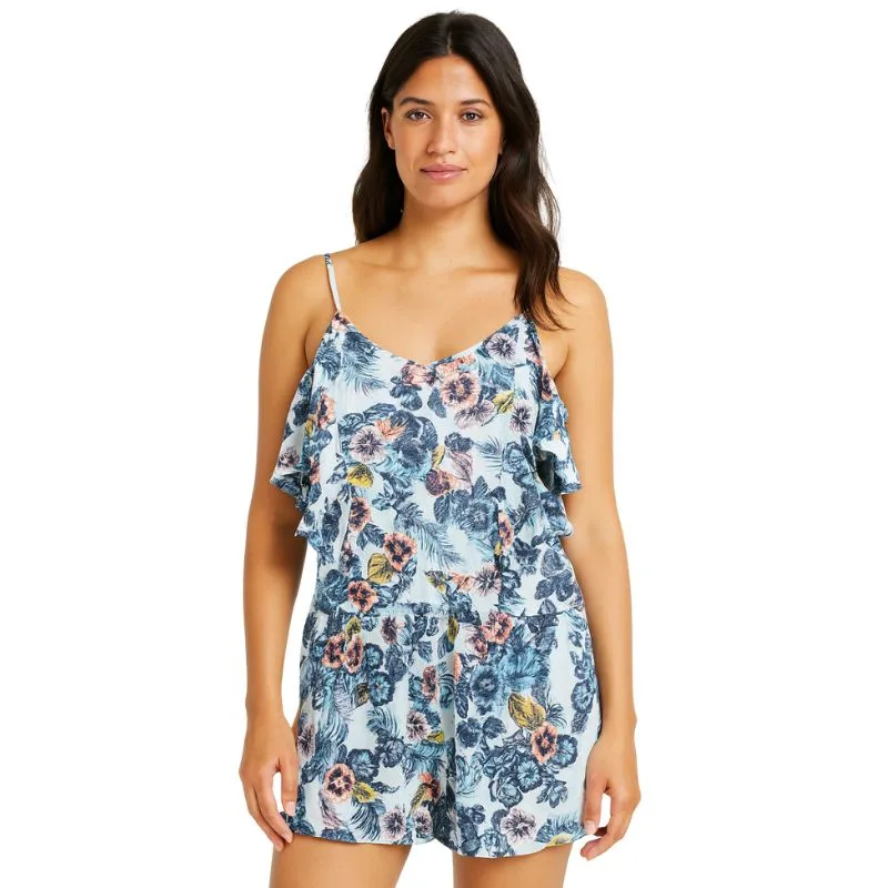 Combi short a fleur