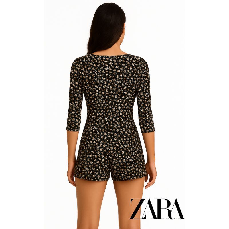Combi-short fleuris – Image 2