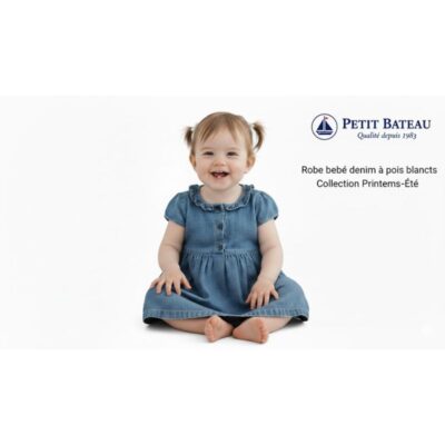 Robe Bébé en Denim