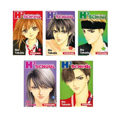 Lot de 5 mangas – H³ School
