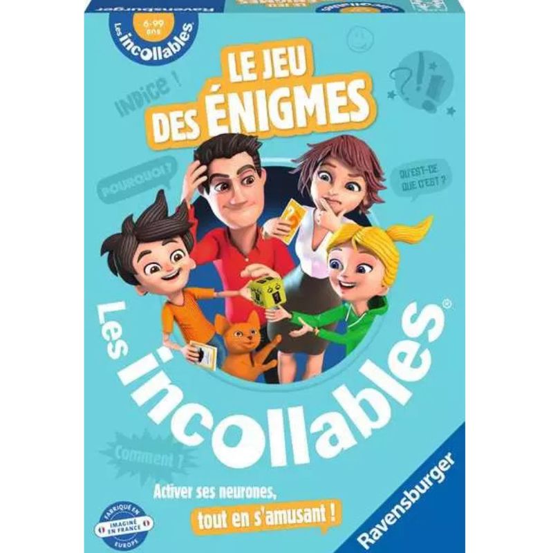 Le jeu des énigmes les incollables